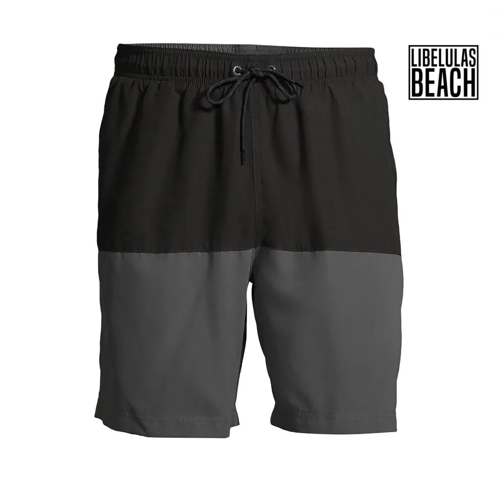 Short Caballero · 2 Tonos Negro y Gris